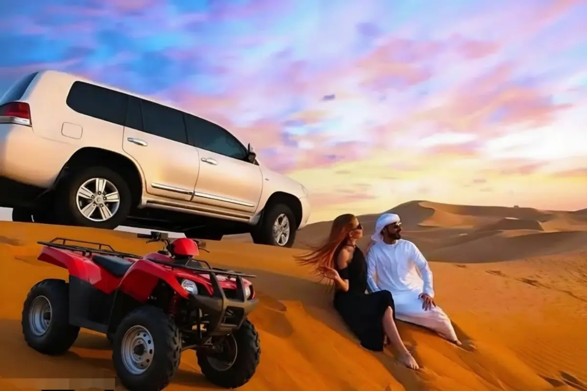 VIP Evening Desert Safari Dubai with ATV Quad Bike Ride